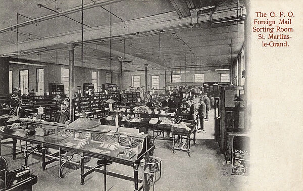 Post Office Sorting 1904