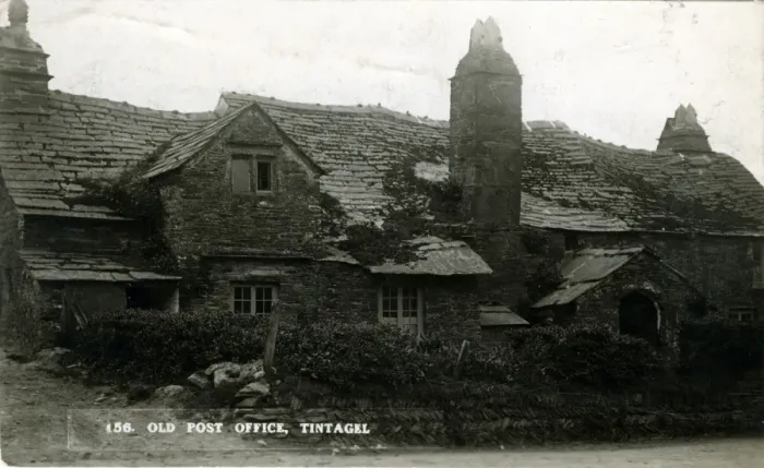 Framed Print : Post Office, Tintagel, Cornwall Framed Print : Post Office, Tintagel, Cornwall