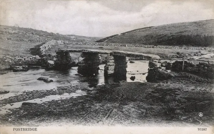 Framed Print : Postbridge, Dartmoor, Devon Framed Print : Postbridge, Dartmoor, Devon
