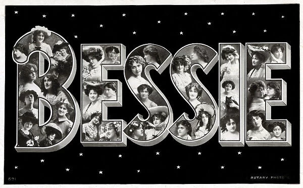Name Postcard - Bessie