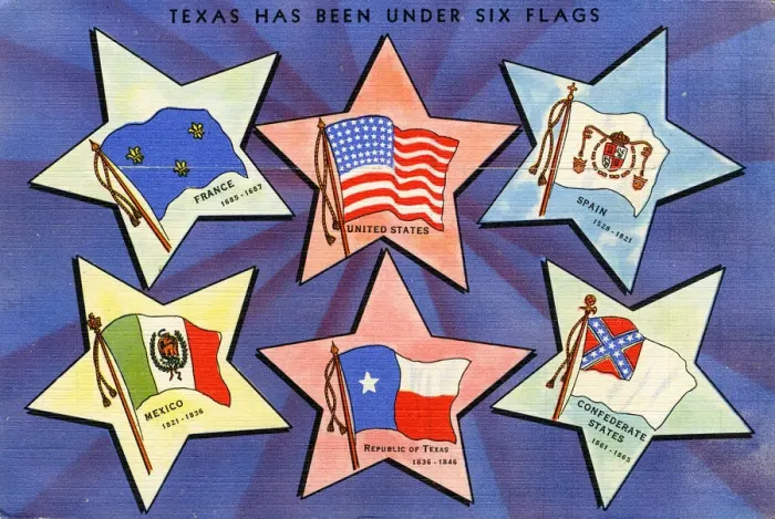 Framed Print : Postcard booklet, Souvenir folder of Texas, USA Framed Print : Postcard booklet, Souvenir folder of Texas, USA