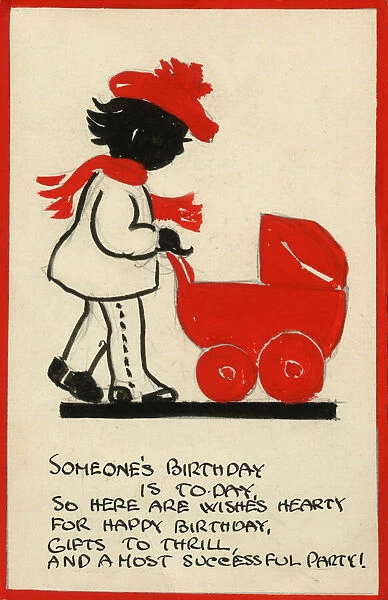 Postcard design - Someones Birthday is today