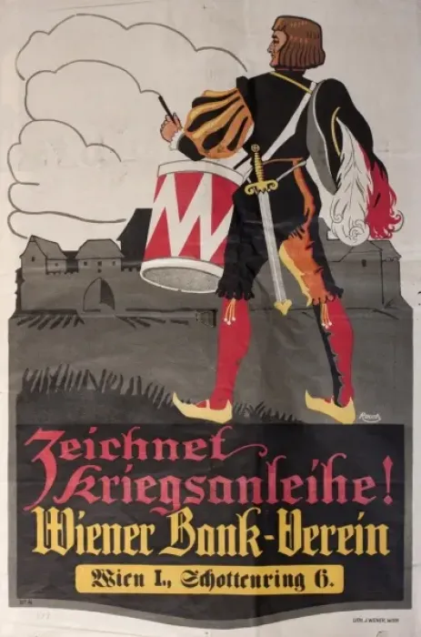 Framed Print : Poster advertising Austrian War Bonds Framed Print : Poster advertising Austrian War Bonds
