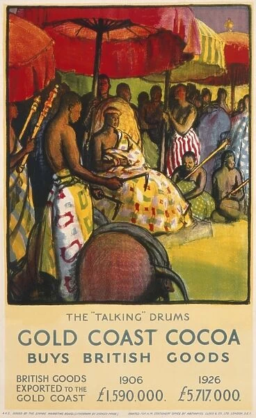 Poster advertising Gold Coast Cocoa