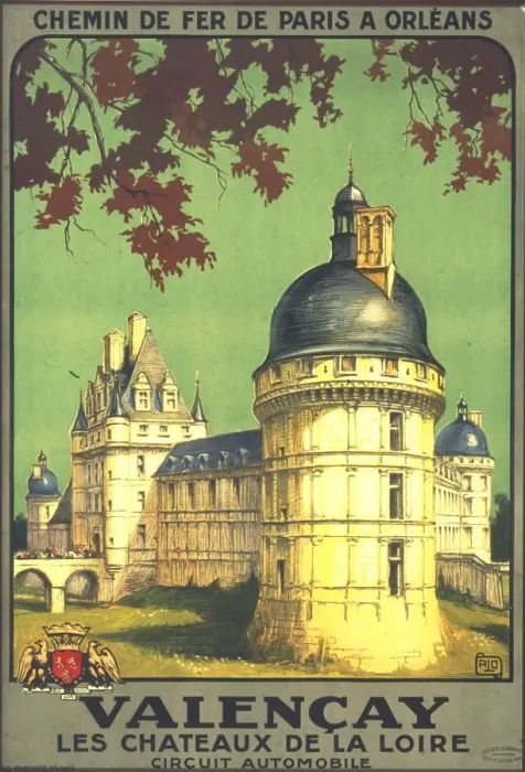 Framed Print : Poster advertising Valencay Framed Print : Poster advertising Valencay