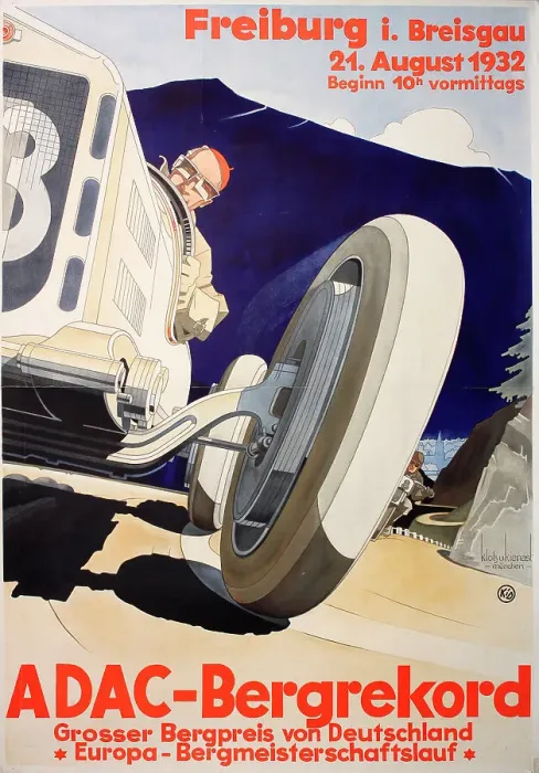 Framed Print : Poster, ADAC-Bergrekord, Mountain Race, Freiburg Framed Print : Poster, ADAC-Bergrekord, Mountain Race, Freiburg