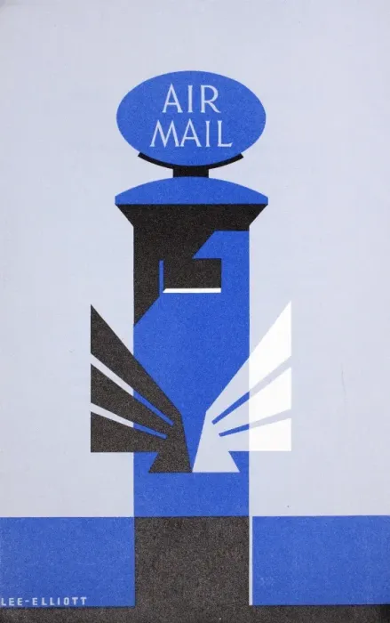 Framed Print : Poster, Air Mail Framed Print : Poster, Air Mail