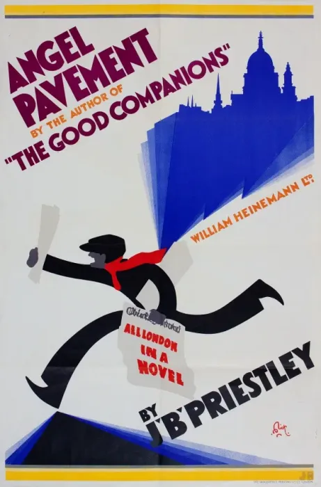 Framed Print : Poster, Angel Pavement, by J B Priestley Framed Print : Poster, Angel Pavement, by J B Priestley