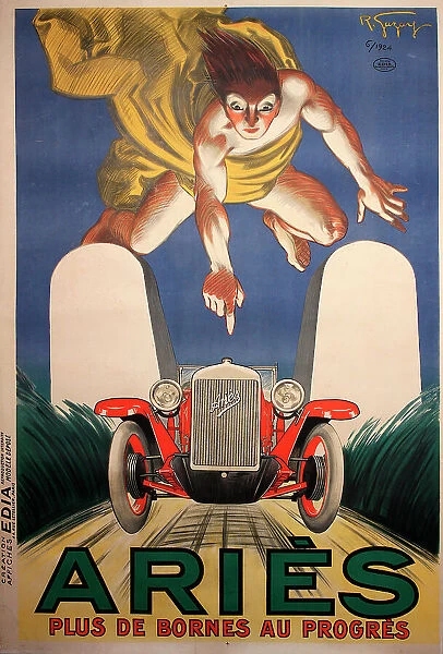 Poster, Aries cars