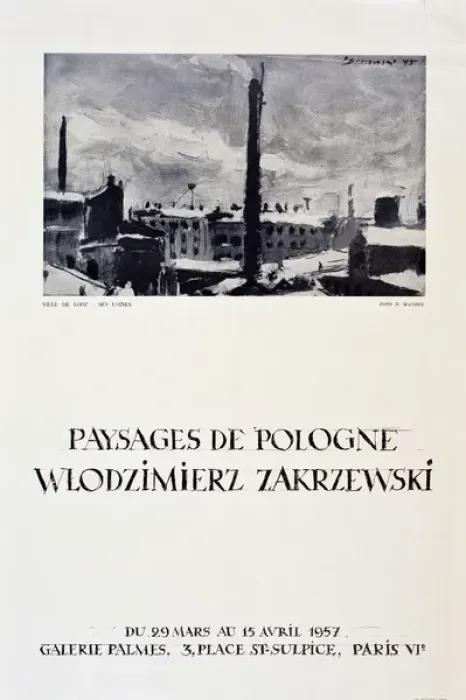 Framed Print : Poster, art exhibition, Wlodzimierz Zakrzewski, Paris Framed Print : Poster, art exhibition, Wlodzimierz Zakrzewski, Paris