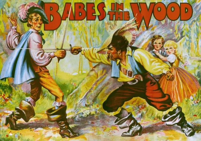 Framed Print : Poster for Babes in the Wood Framed Print : Poster for Babes in the Wood