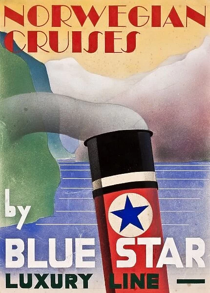 Poster, Blue Star Luxury Line