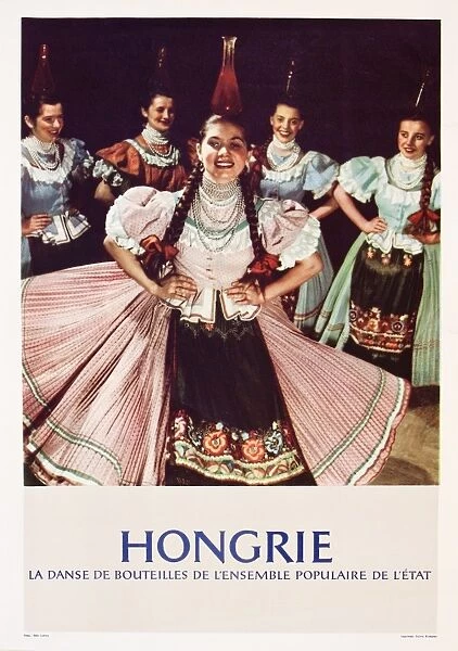 Poster, Bottle Dance, Hungary