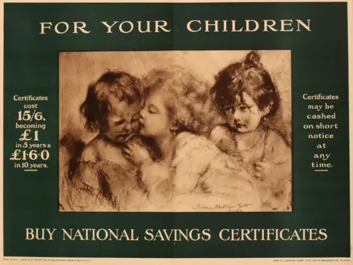 Framed Print : Poster, Buy National Savings Certificates Framed Print : Poster, Buy National Savings Certificates