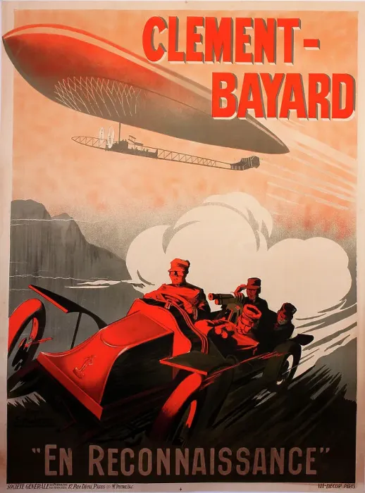 Framed Print : Poster, Clement-Bayard Framed Print : Poster, Clement-Bayard