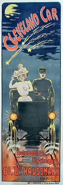 Poster, Cleveland Car