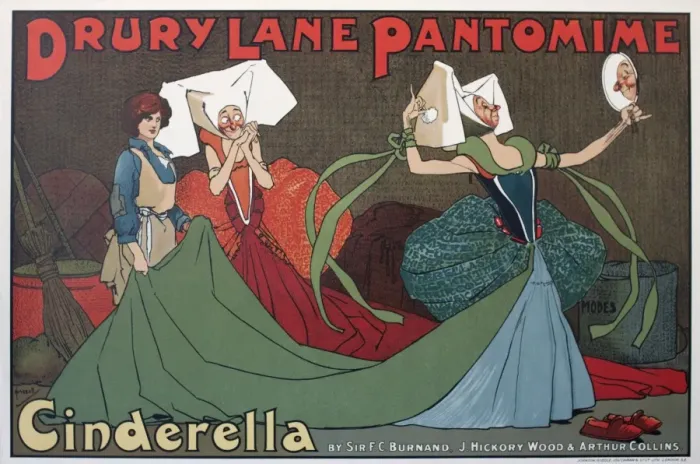 Framed Print : Poster, Drury Lane Pantomime Framed Print : Poster, Drury Lane Pantomime
