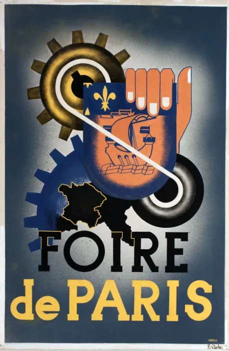 Framed Print : Poster, Foire de Paris, Paris Fair Framed Print : Poster, Foire de Paris, Paris Fair