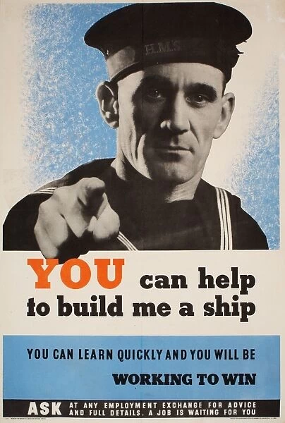 Poster: You can help to build me a ship