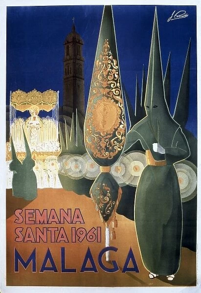 Poster of the Holy Week in Malaga (1961)