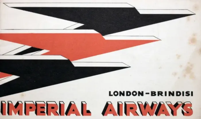 Framed Print : Poster, Imperial Airways Framed Print : Poster, Imperial Airways