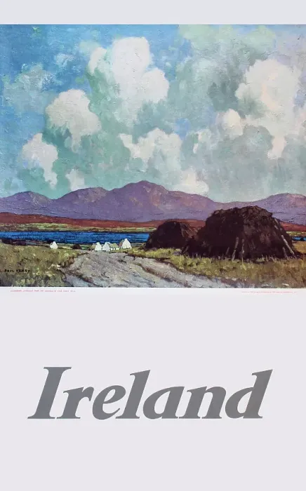 Framed Print : Poster, Ireland