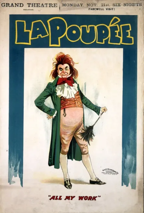 Framed Print : Poster, La Poupee, Grand Theatre Framed Print : Poster, La Poupee, Grand Theatre
