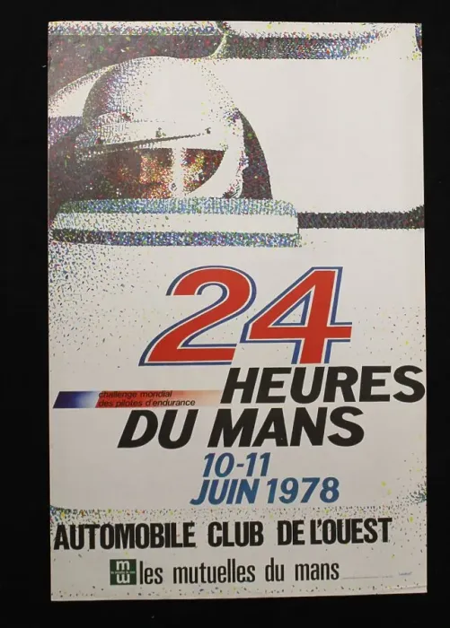 Framed Print : Poster, Le Mans 24 hour race, 10-11 June 1978 Framed Print : Poster, Le Mans 24 hour race, 10-11 June 1978