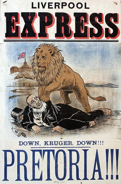 Poster, Liverpool Express, Down Kruger, Down