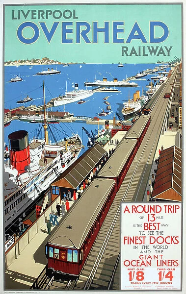 Poster, Liverpool Overhead Railway