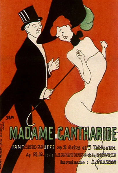 Poster for Madame Cantharide Date: 1913
