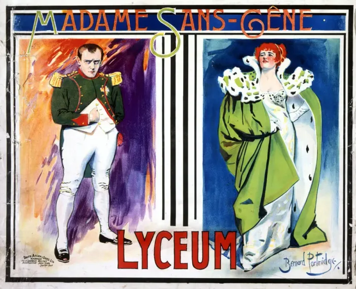 Framed Print : Poster, Madame Sans-Gene, Lyceum Theatre, London Framed Print : Poster, Madame Sans-Gene, Lyceum Theatre, London