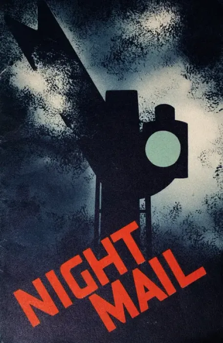 Framed Print : Poster, Night Mail