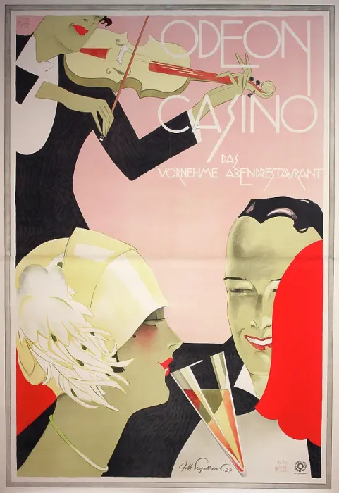 Framed Print : Poster, Odeon Casino Framed Print : Poster, Odeon Casino