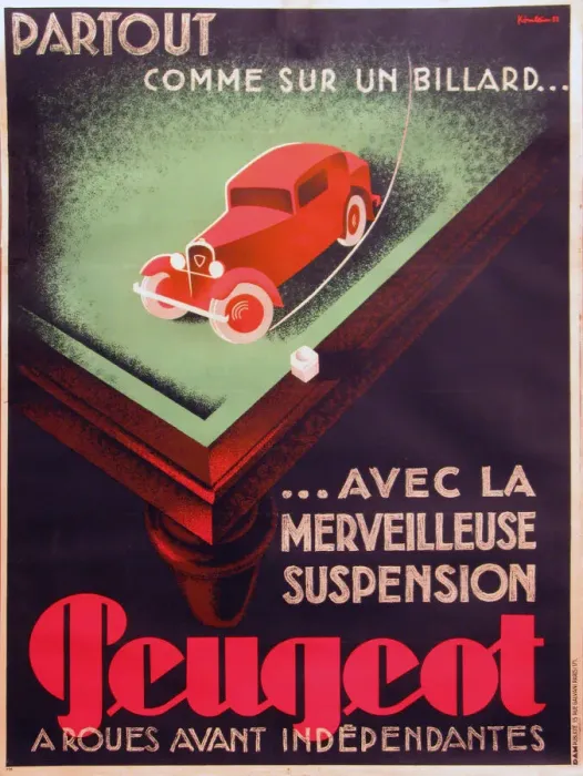 Framed Print : Poster, Peugeot cars Framed Print : Poster, Peugeot cars