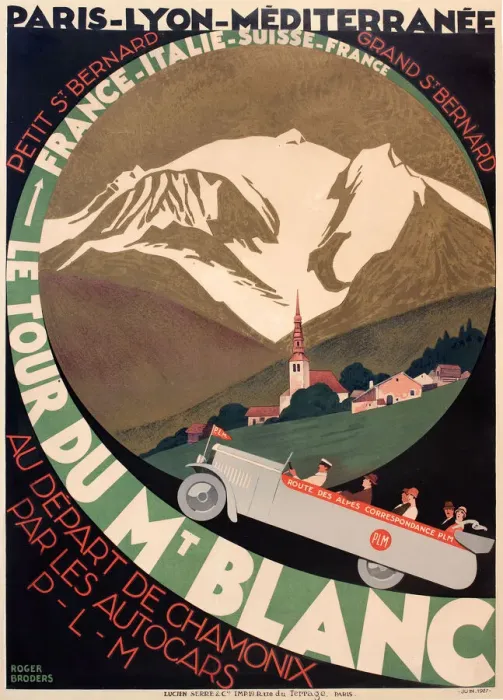 Framed Print : Poster, PLM to Mont Blanc, Italy and Switzerland Framed Print : Poster, PLM to Mont Blanc, Italy and Switzerland