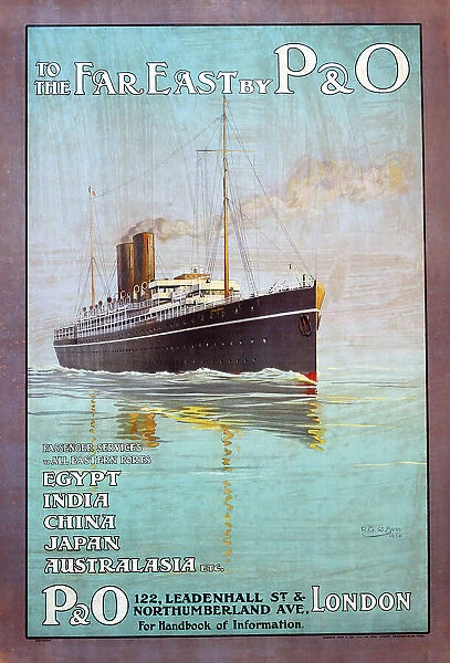 Poster, P&O Cruises to the Far East