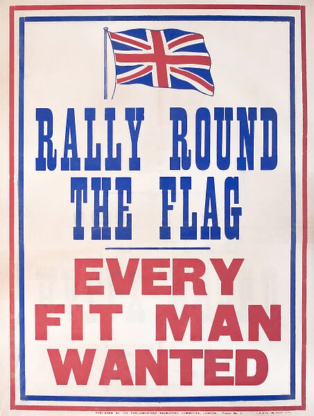 Poster, Rally Round the Flag