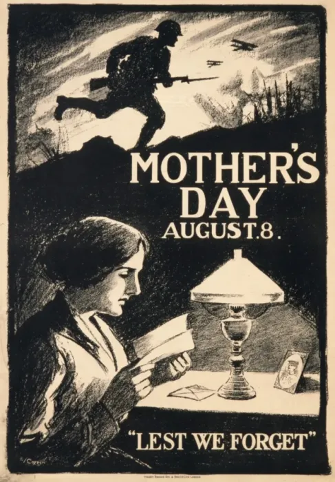 Framed Print : Poster reminder of Mothers Day Framed Print : Poster reminder of Mothers Day