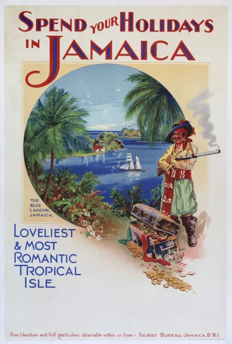 Framed Print : Poster, Spend your Holidays in Jamaica Framed Print : Poster, Spend your Holidays in Jamaica
