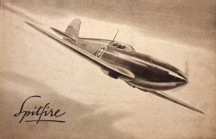 Framed Print : Poster, Spitfire Framed Print : Poster, Spitfire