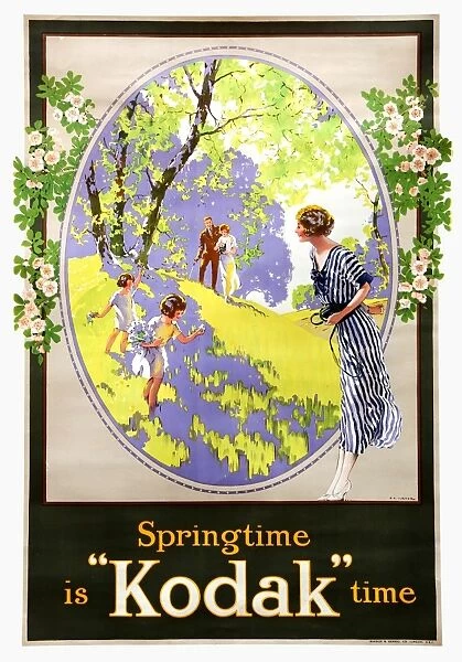 Poster, Springtime is Kodak Time
