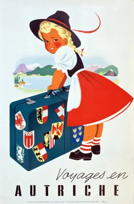 Framed Print : Poster, Travels in Austria