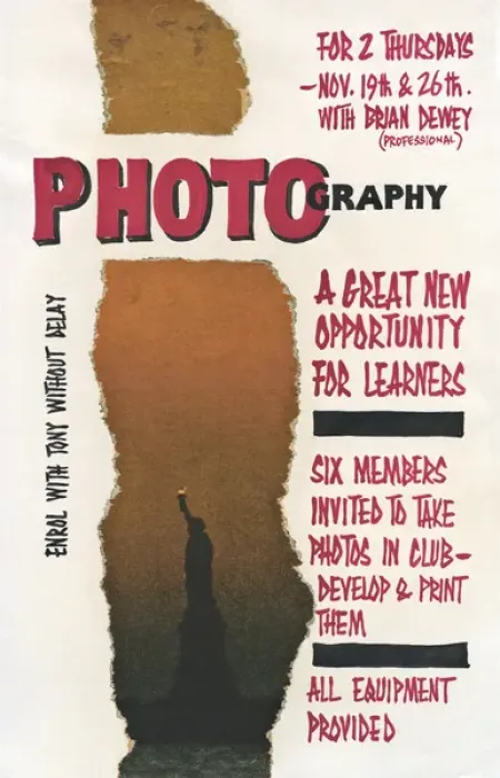 Framed Print : Poster, youth club photography opportunity Framed Print : Poster, youth club photography opportunity