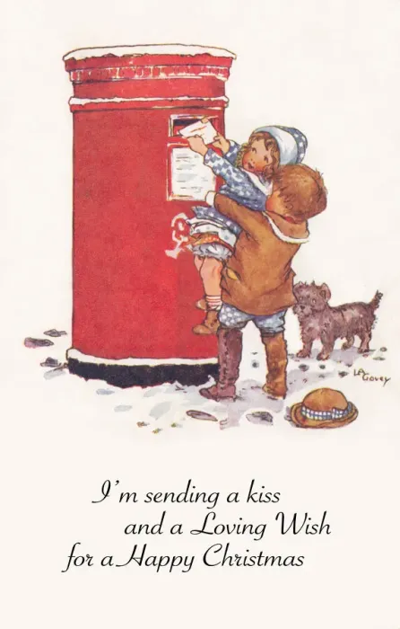Framed Print : Posting a letter Framed Print : Posting a letter