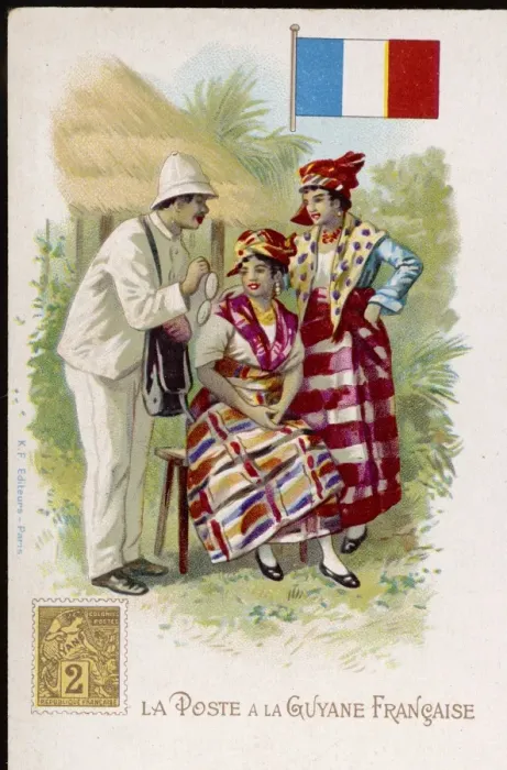 Framed Print : Postman of French Guyana Framed Print : Postman of French Guyana