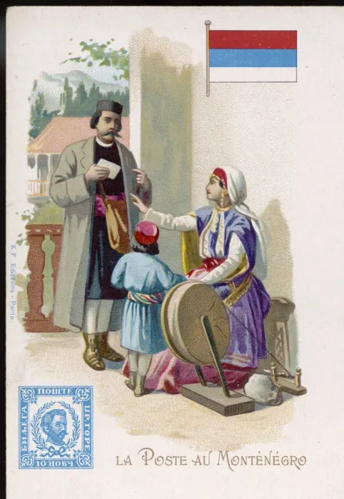 Framed Print : Postman of Montenegro Framed Print : Postman of Montenegro