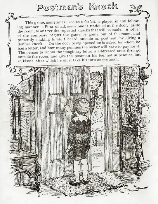 Framed Print : Postman's Knock