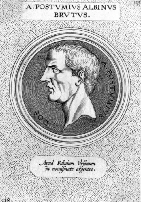 Framed Print : A Postumius Albinus Framed Print : A Postumius Albinus