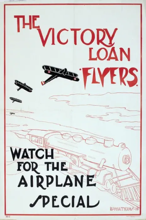 Framed Print : Postwar poster, The Victory Loan Flyers Framed Print : Postwar poster, The Victory Loan Flyers
